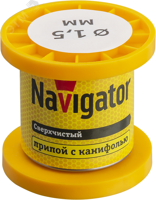 Изображение товара Припой 93 080 NEM-Pos02-63K-1.5-K50 (ПОС-63, катушка, 1.5 мм, 50 гр) (шт)