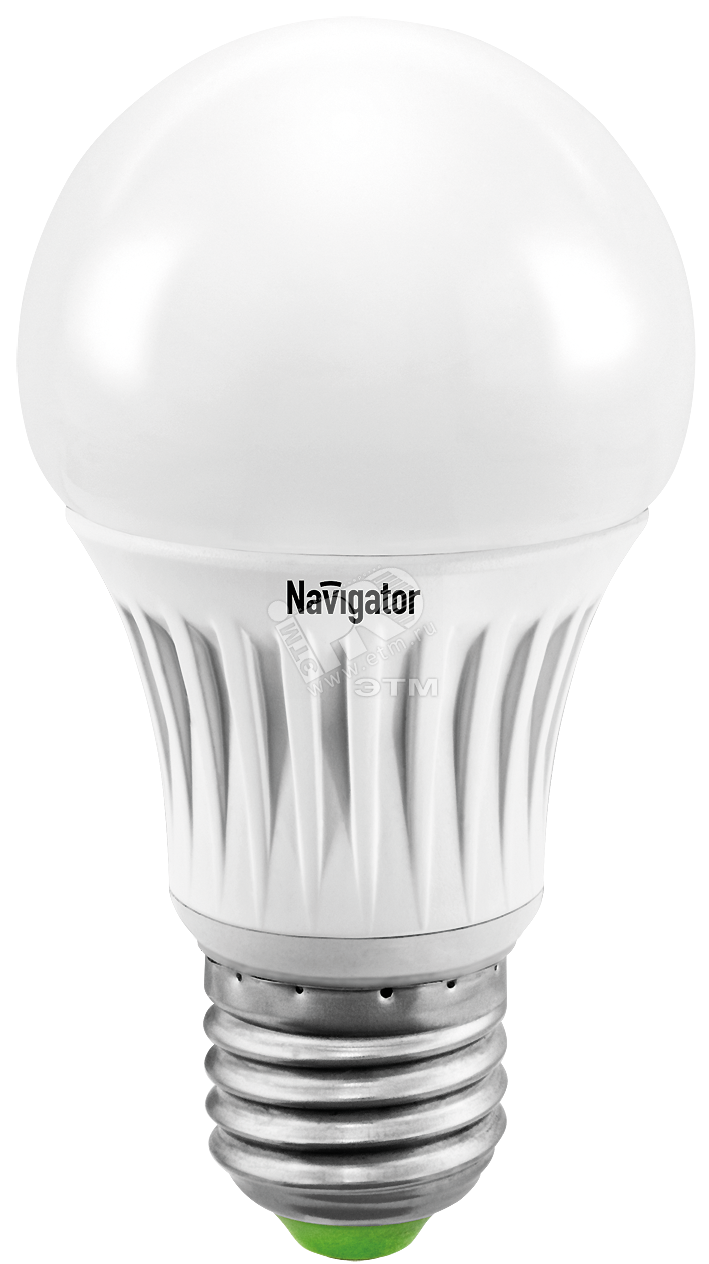 Лампа светодиодная LED 8вт Е27 белая 94133 NLL-A55 Navigator Group