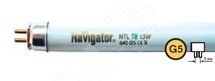 Изображение товара Лампа линейная люминесцентная ЛЛ 6вт NTL-Т5 840 G5 белая (шт)
