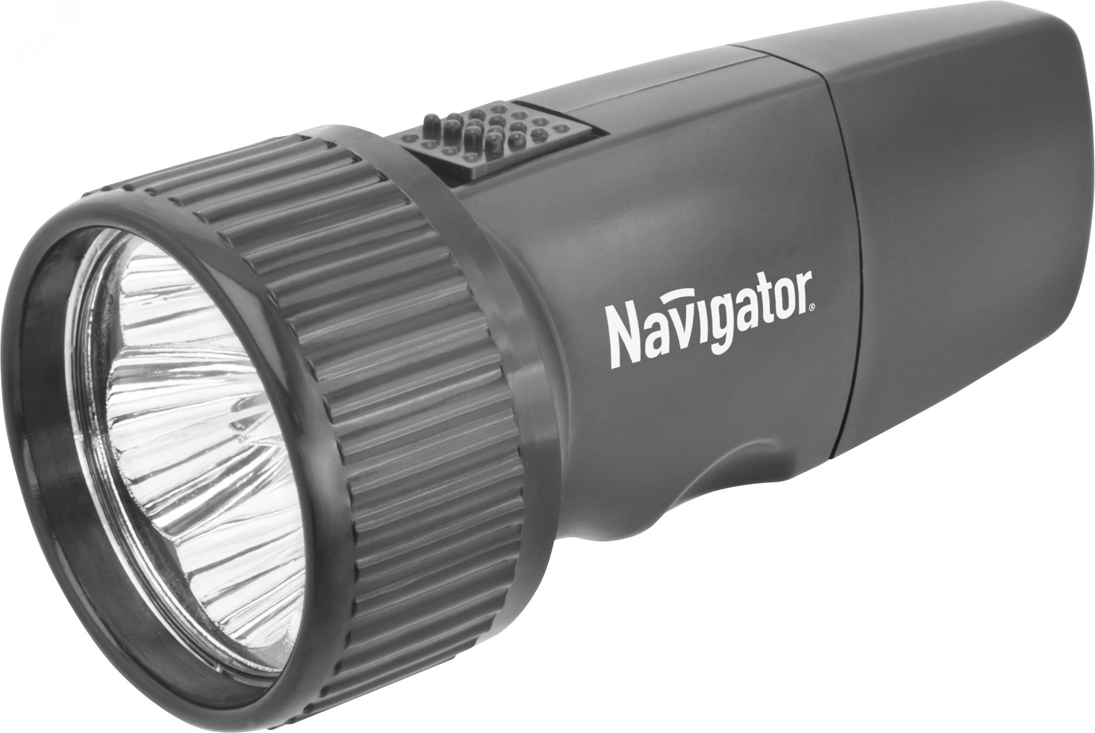 Изображение товара Фонарь светодиодный NPT-CP02-ACCU 5LED аккумуляторный с вилкой для зарядки пластик (шт)