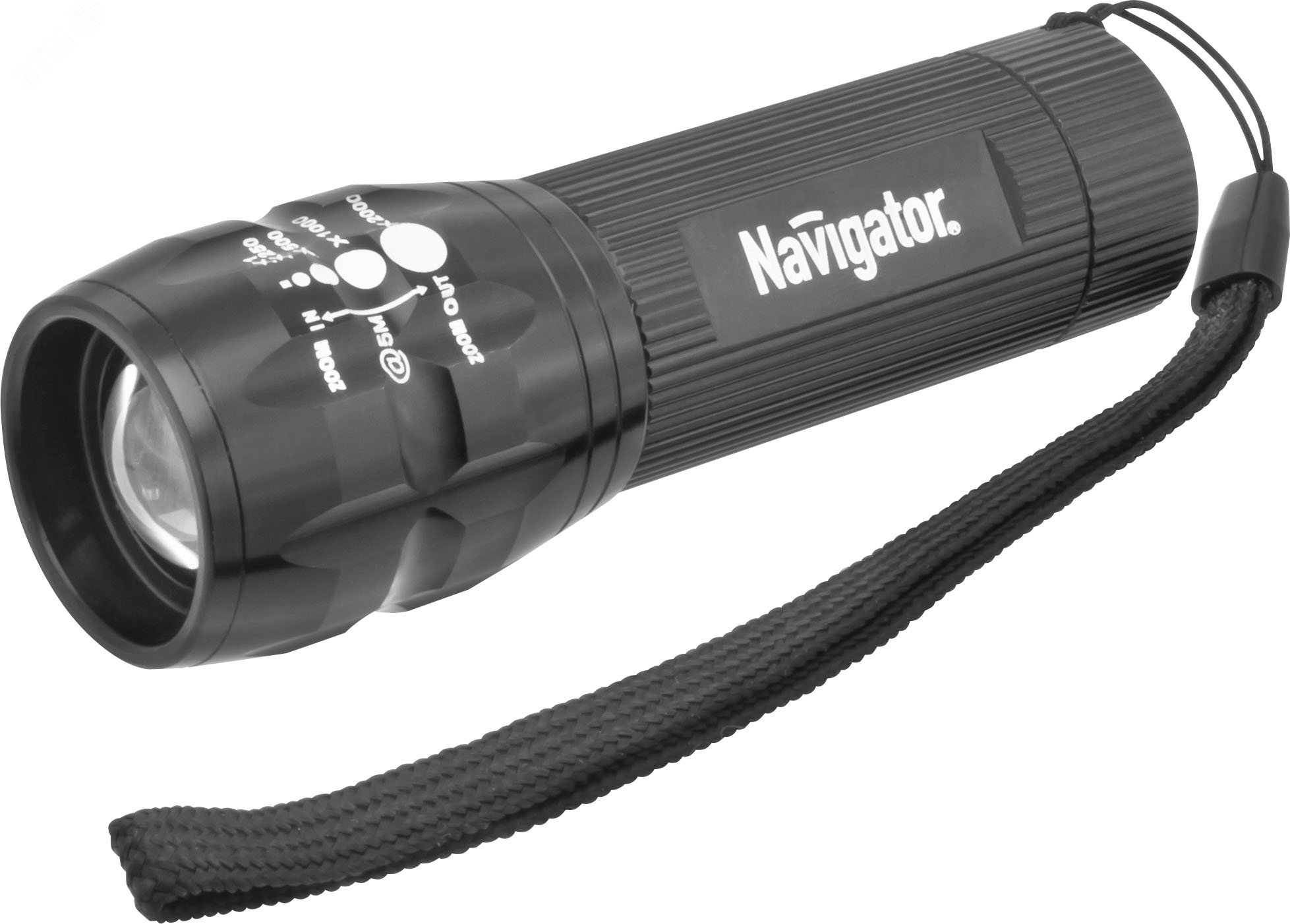 Изображение товара Фонарь светодиодный Navigator NPT-CM03-3AAA металл 3Вт анодированный корпус