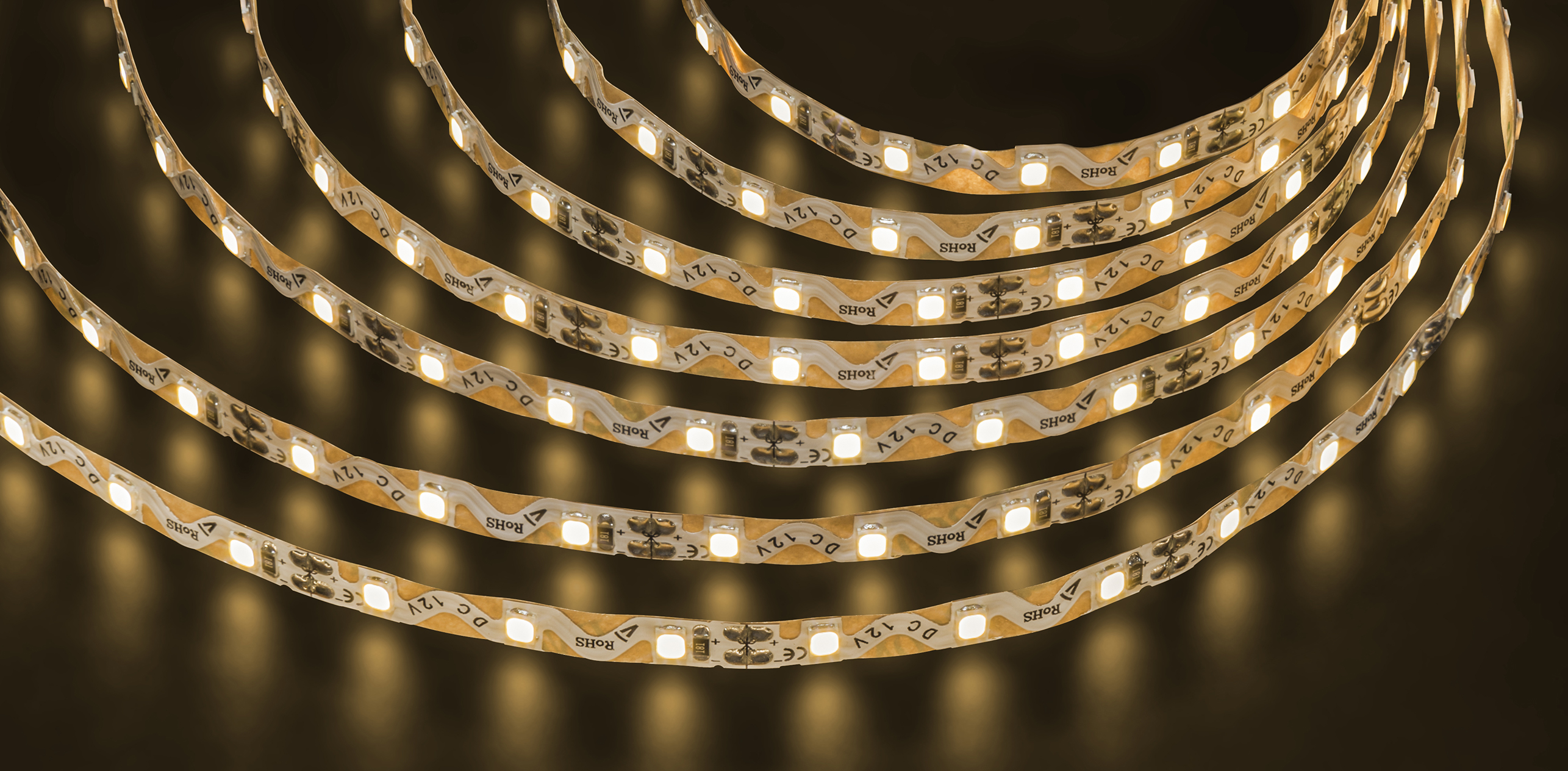 Лента светодиодная 6Вт/м 12В 3000К IP20 72LED/м NLS-2835 5м