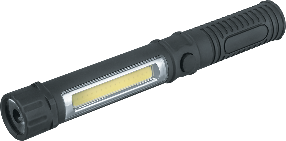 Фонарь светодиодный NPT-W05-3AAA 1Вт LED+1Вт COB LED пластик