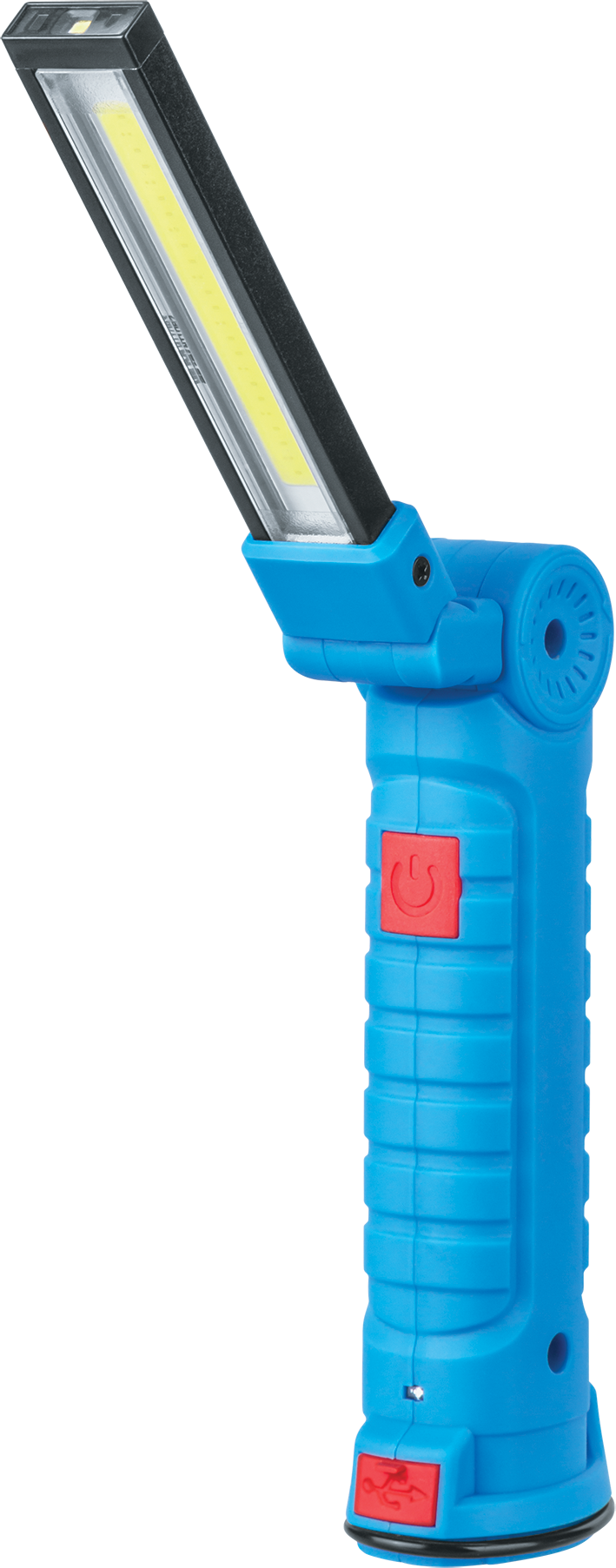 Фонарь светодиодный NPT-W08-ACCU 1COB LED 3Вт+1LED 1Вт аккумуляторный пластик 1.8 Ач