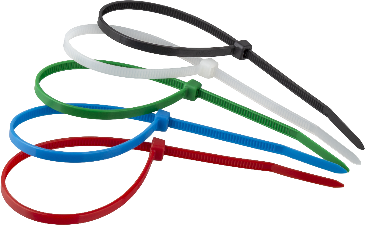 Хомут 200х3,6мм цветной нейлон (25 шт)