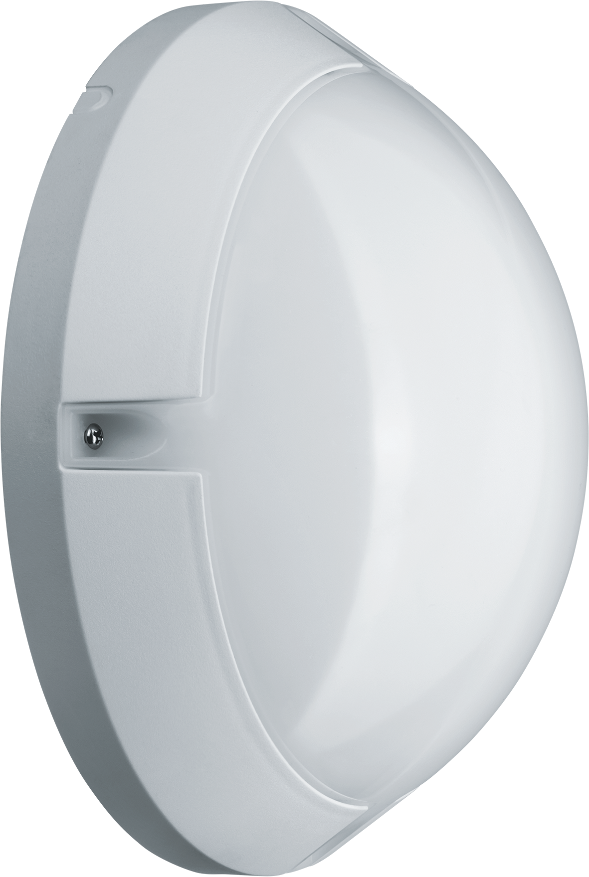 Светильник светодиодный ДБП-13w с датчиком 4000К 1300Лм IP65 круглый пластиковый белый