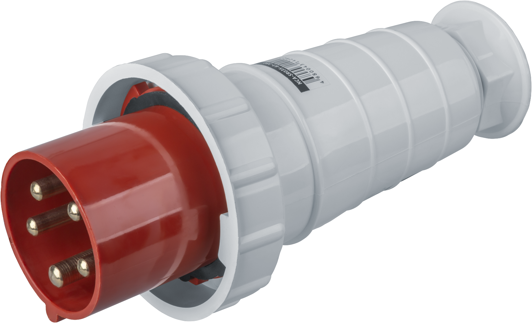 Вилка NCA-SR035-63-380 переносная 63А 3P+N+PE IP54