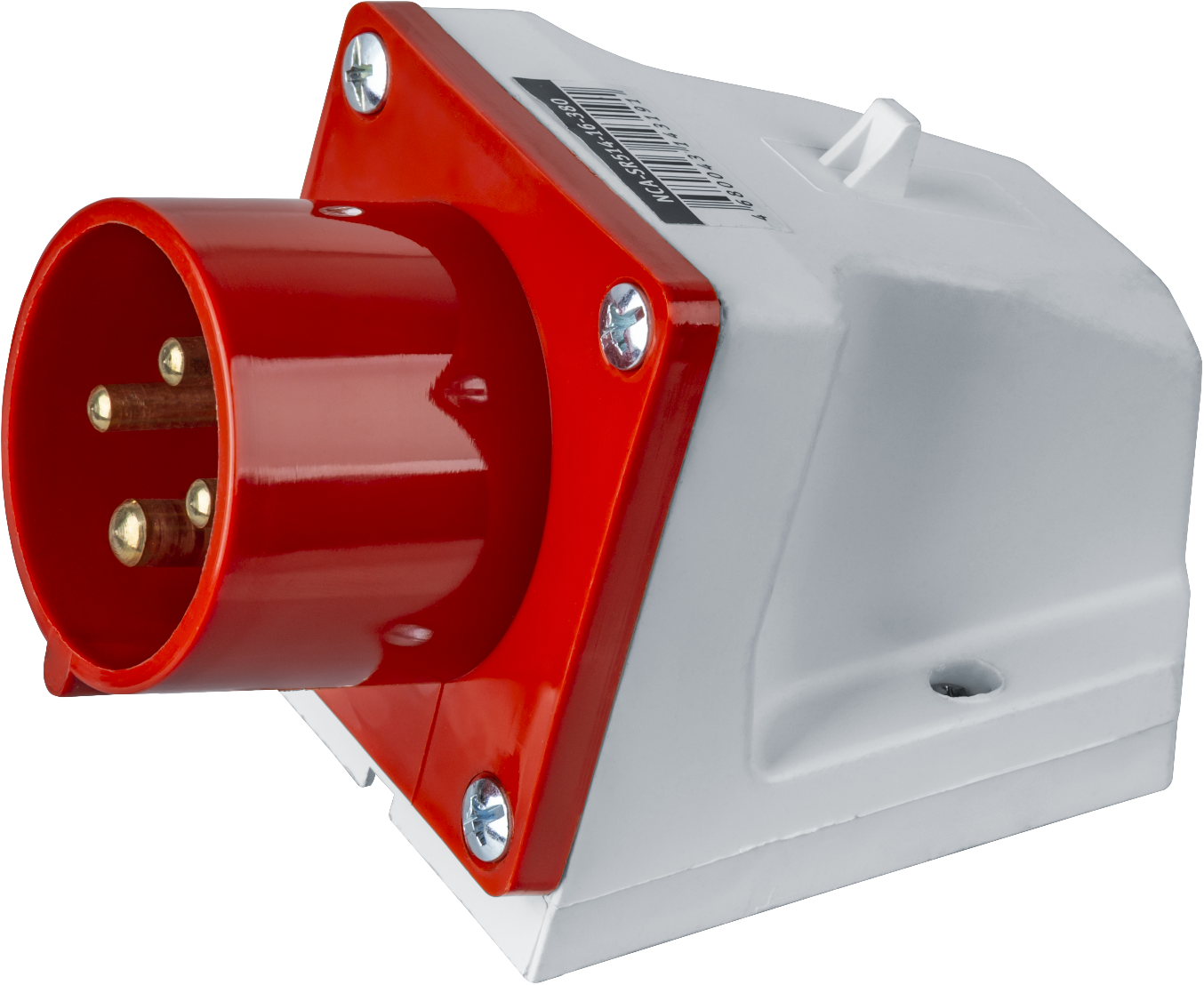 Вилка NCA-SR514-16-380 стационарная 16А 3P+PE IP44