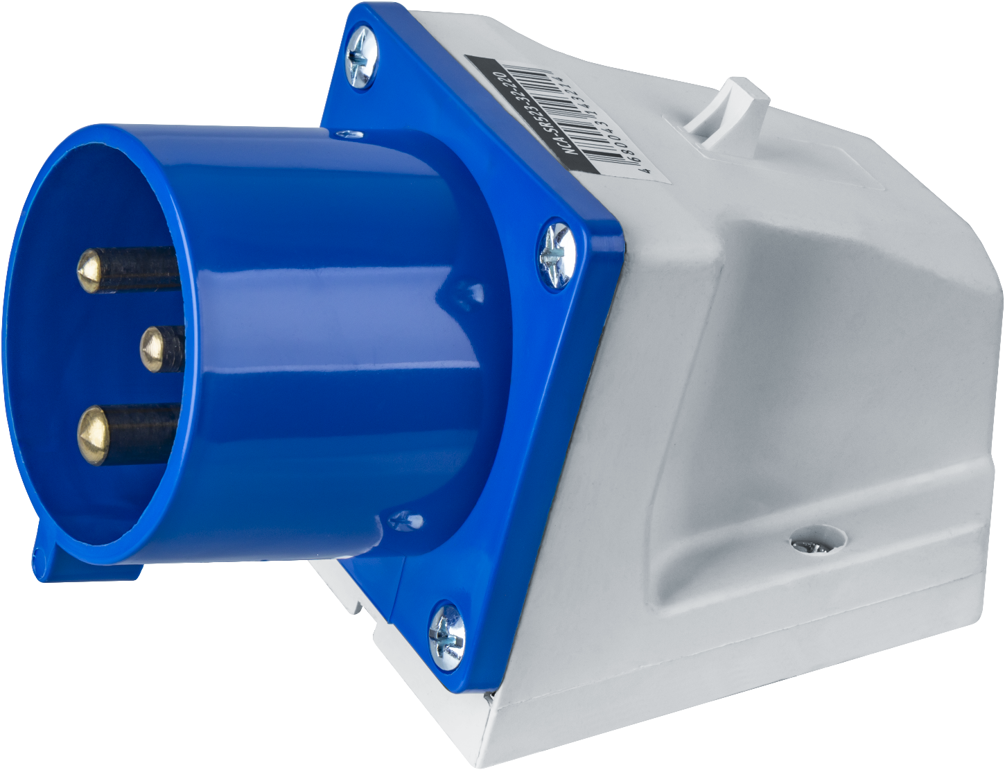 Вилка NCA-SR523-32-220 стационарная 32А 2P+PE IP44