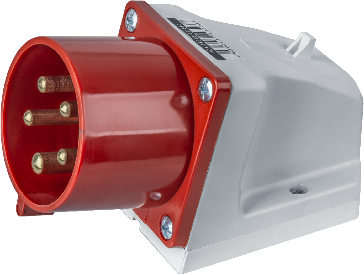 Вилка NCA-SR525-32-380 стационарная 32А 3P+N+PE IP44
