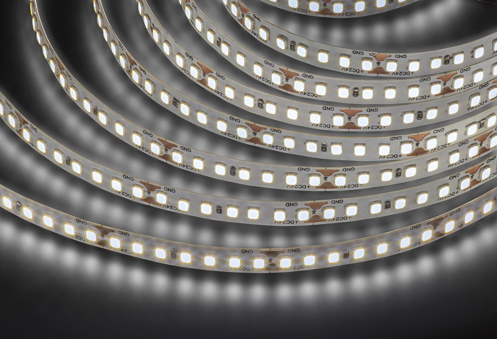 Лента светодиодная 14Вт/м 24В 4000К IP20 182LED/м NLS-2835 5м