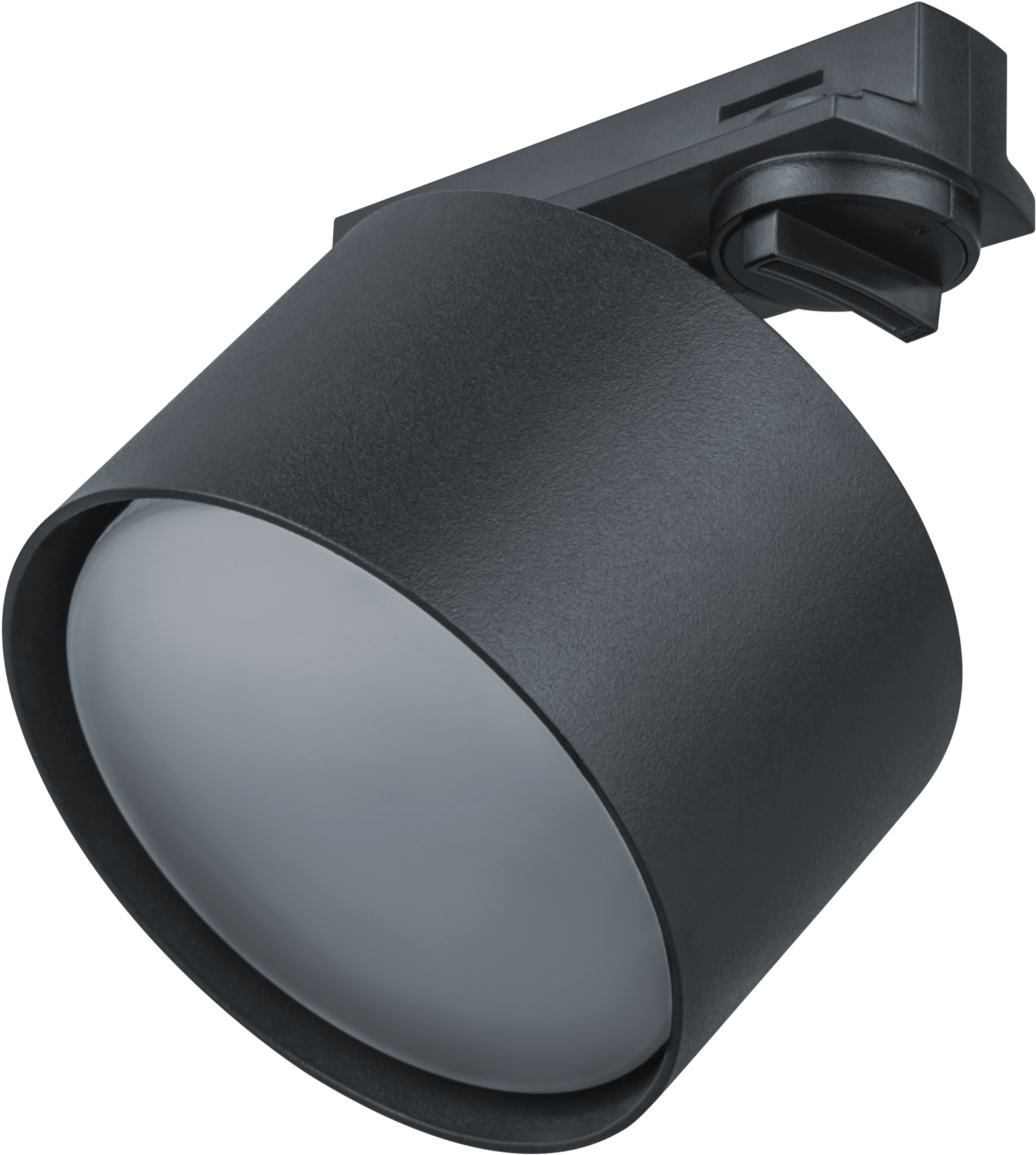 Светильник трековый на шинопровод под лампу NLT-TP1-1L-GX53-BL однофазный GX53 черный