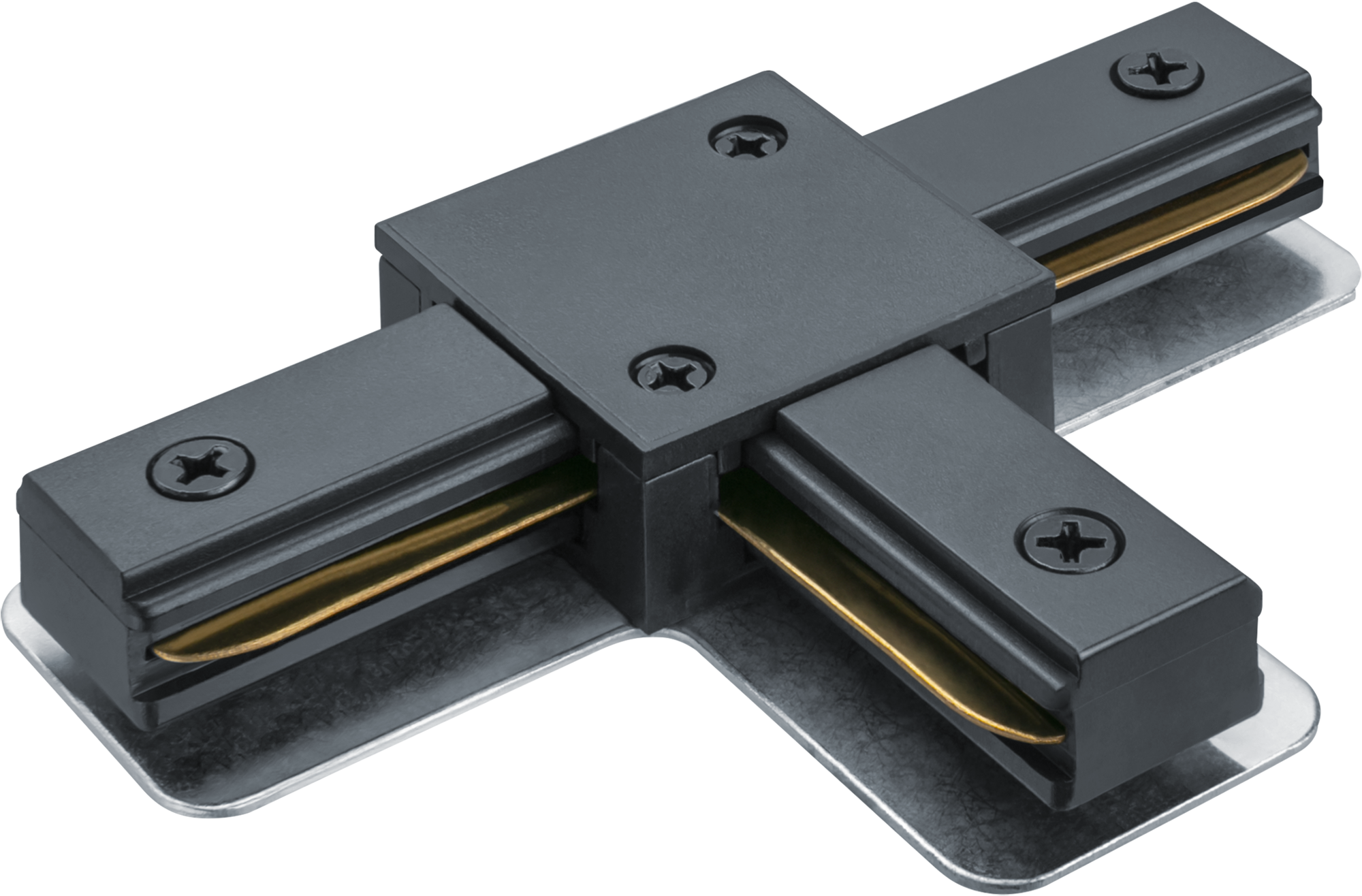 Коннектор Т-образный черный для шинопровода NLT-C-1L-AS1-BL-T