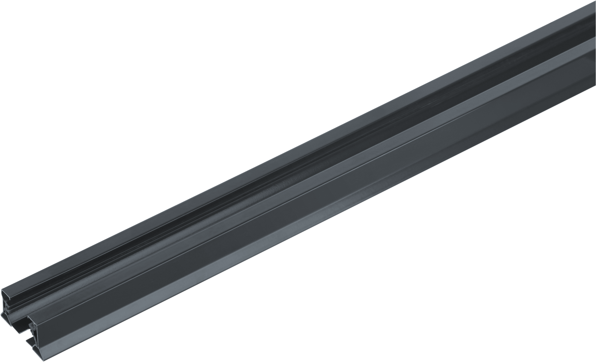 Шинопровод однофазный NLT-B-1L-AS2-BL-100 с вводом питания и заглушкой черный 1м