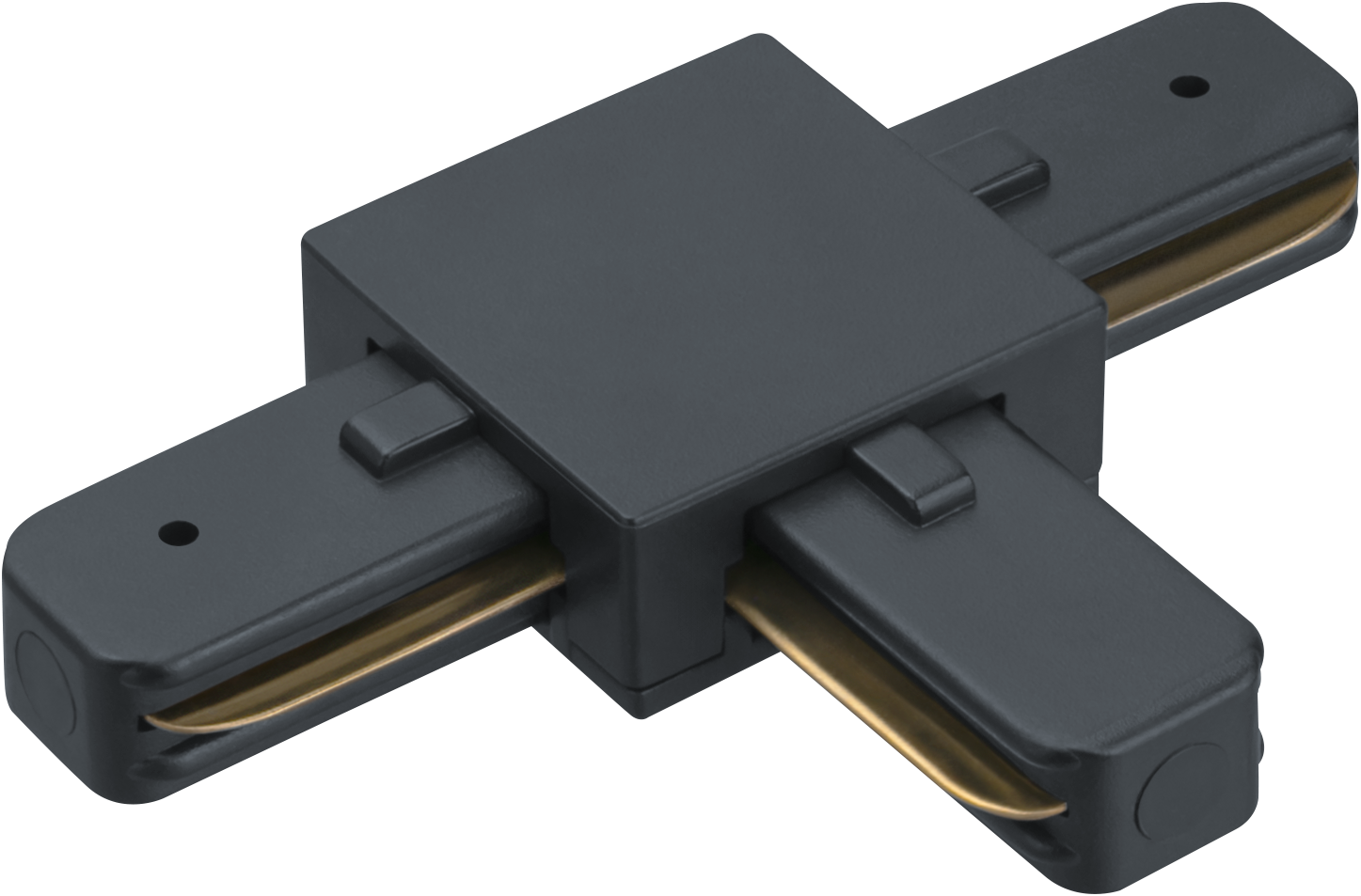 Коннектор Т-образный черный для шинопровода NLT-C-1L-AS2-BL-T