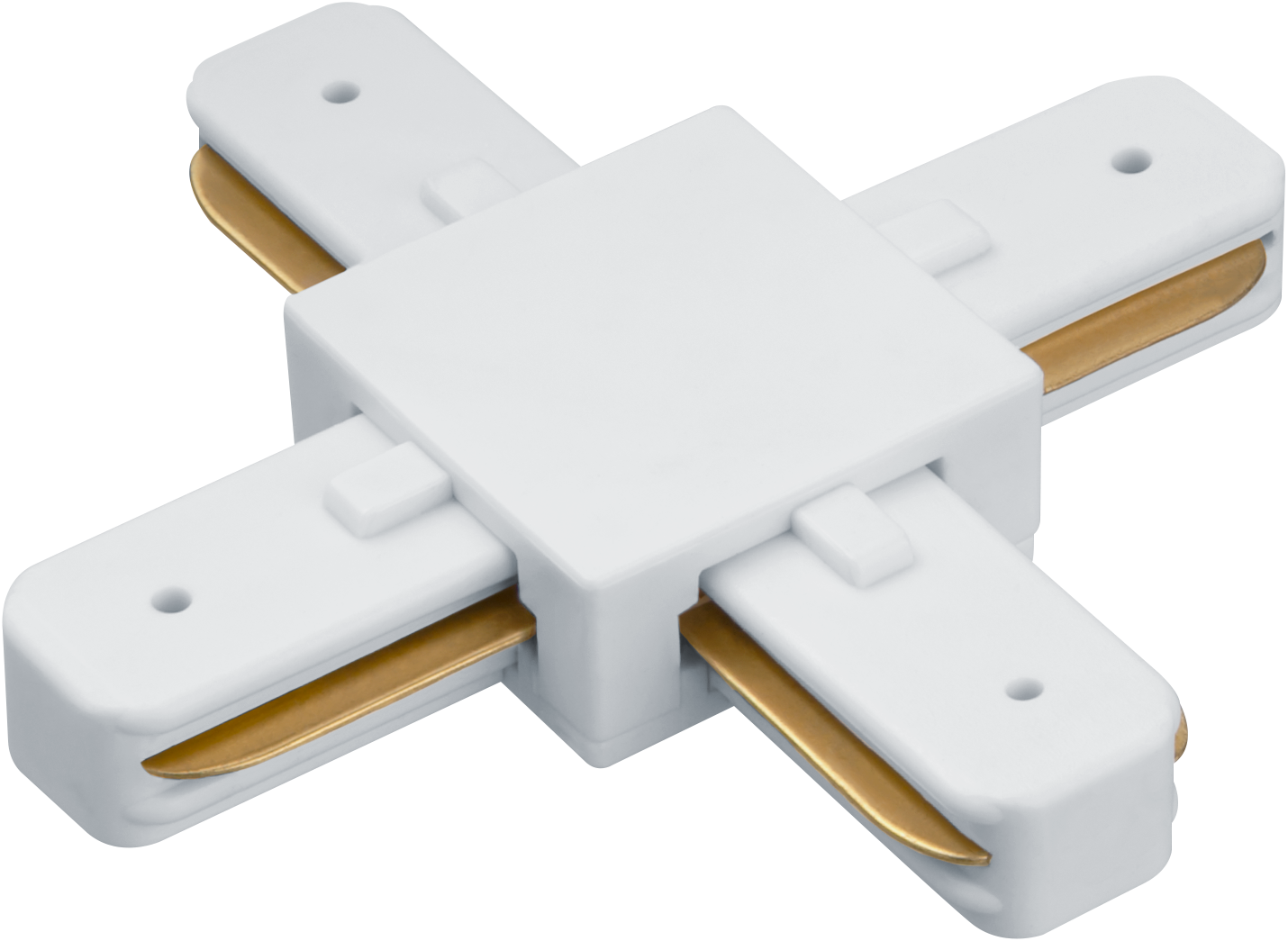 Коннектор Х-образный белый для шинопровода NLT-C-1L-AS2-WH-X