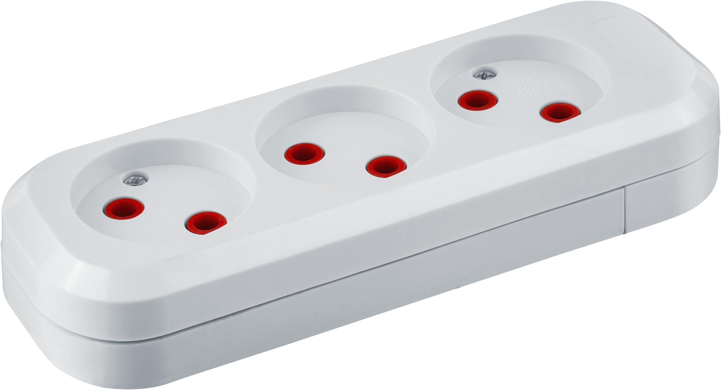 Колодка NCA-BL01-03-X-WH 3гн б/з пластик