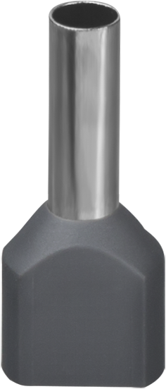 Наконечник-гильза НШВИ-2, 4 - 12 серый(50шт/уп.) Navigator