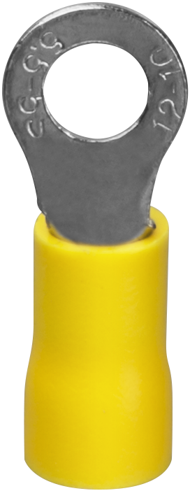 Наконечник кольцевой НКИ 6-5, желтый (50шт/уп.) Navigator