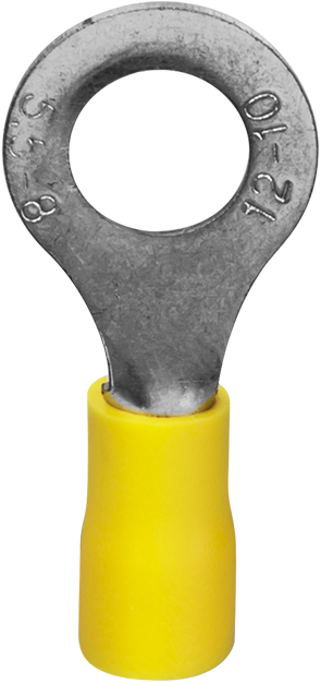 Наконечник кольцевой НКИ 6-8, желтый (50шт/уп.) Navigator