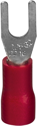 Наконечник вилочный НВИ 1.5-3, красный (50шт/уп.) Navigator