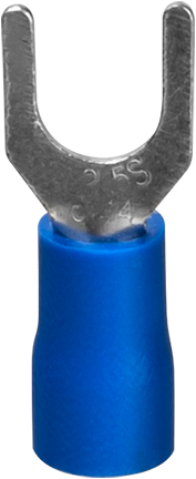 Наконечник вилочный НВИ 2.5-5, синий (50шт/уп.) Navigator