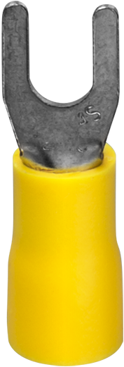 Наконечник вилочный НВИ 6-4, желтый (50шт/уп.) Navigator