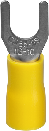 Наконечник вилочный НВИ 6-5, желтый (50шт/уп.) Navigator