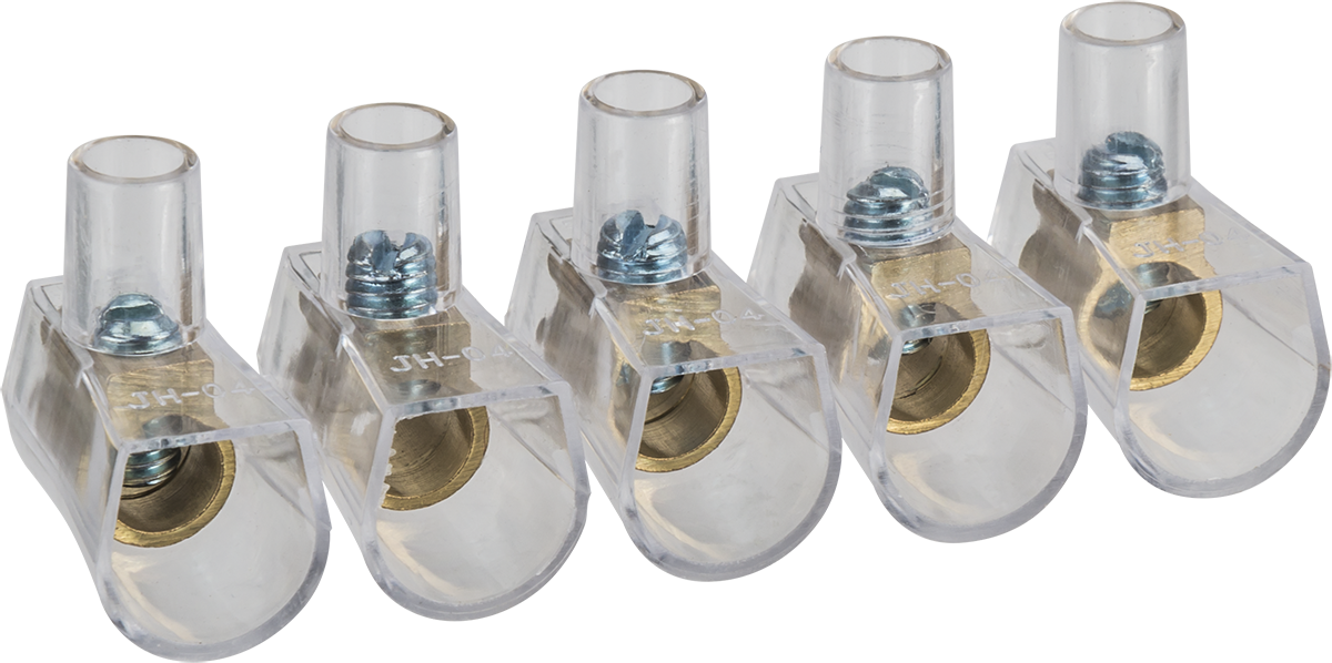 Клеммник концевой изолированный 10мм.кв.