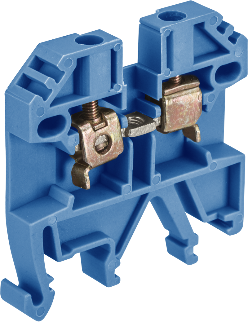 Клемма ЗНИ 10мм.кв. синий Navigator