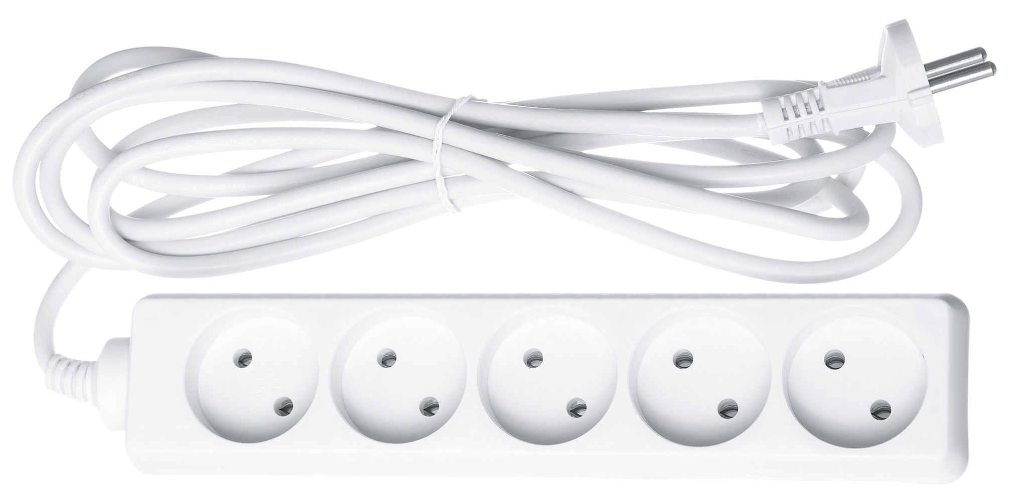 Удлинитель 61 311 NPE-S-05-300-X-2x1 без заземления 5 гнезда 3м 16А ПВС 2х1.00