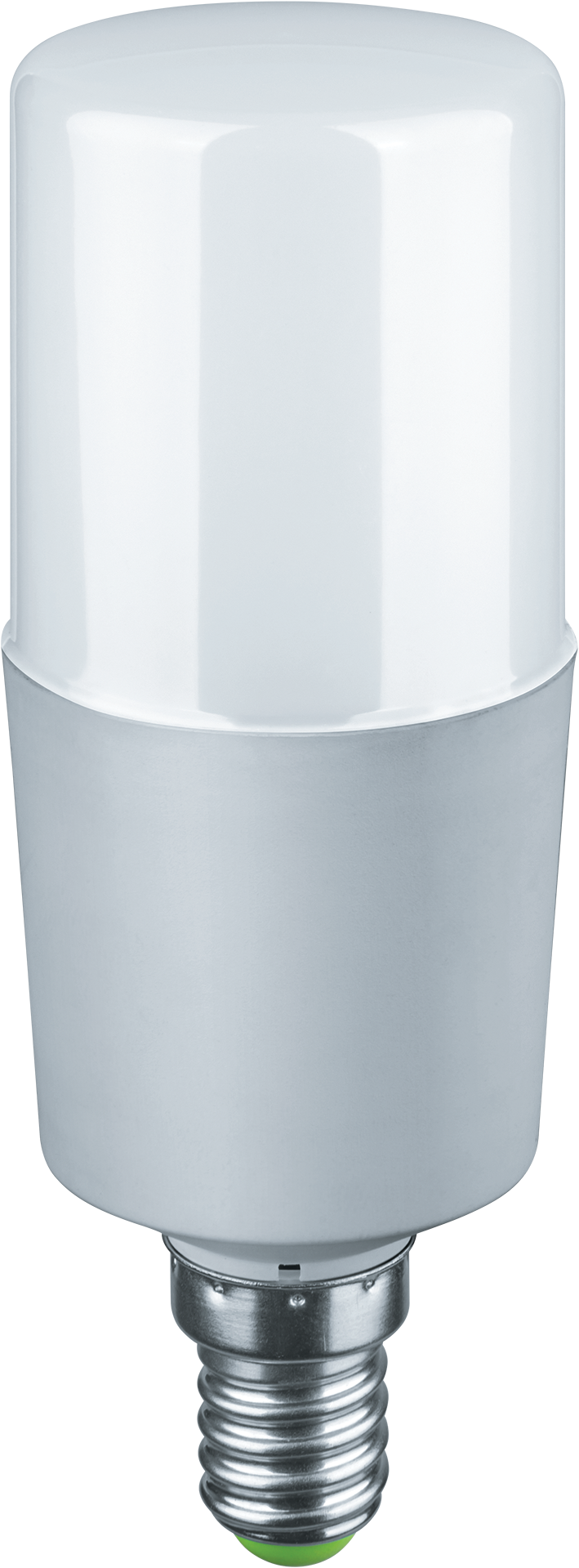 Лампа светодиодная LED 10вт Е14 белый матовая цилиндр