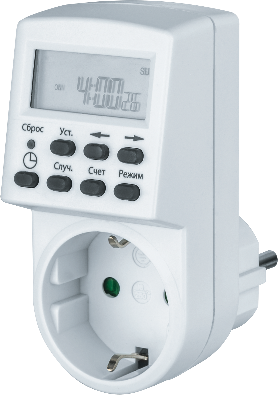 Таймер TRES 01-WH розетка электронная Navigator