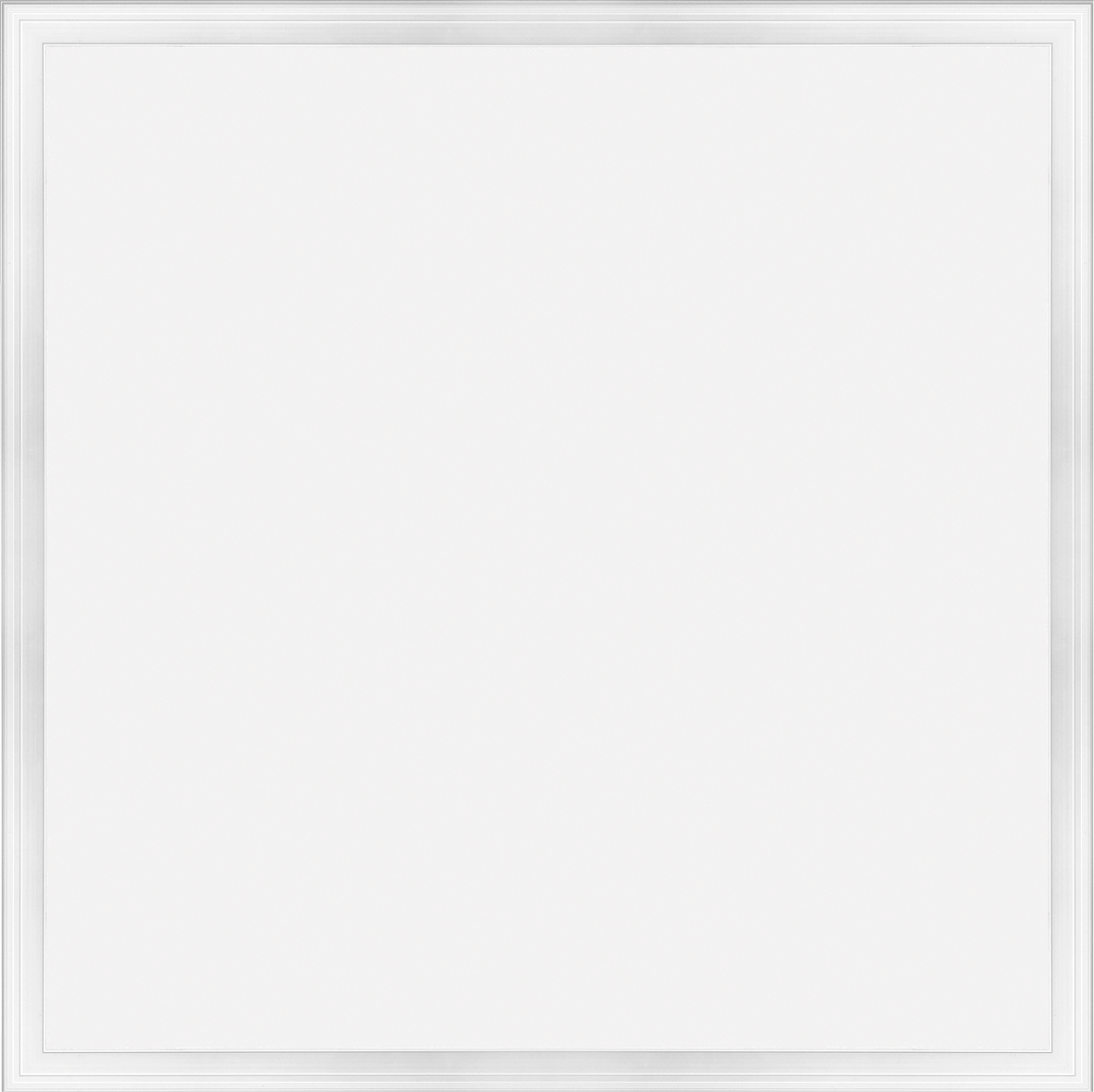 Светильник светодиодный ДВО-40w 595х595х7.5 6500K 3600Лм матовый белый (БЕЗ ДРАЙВЕРА!)