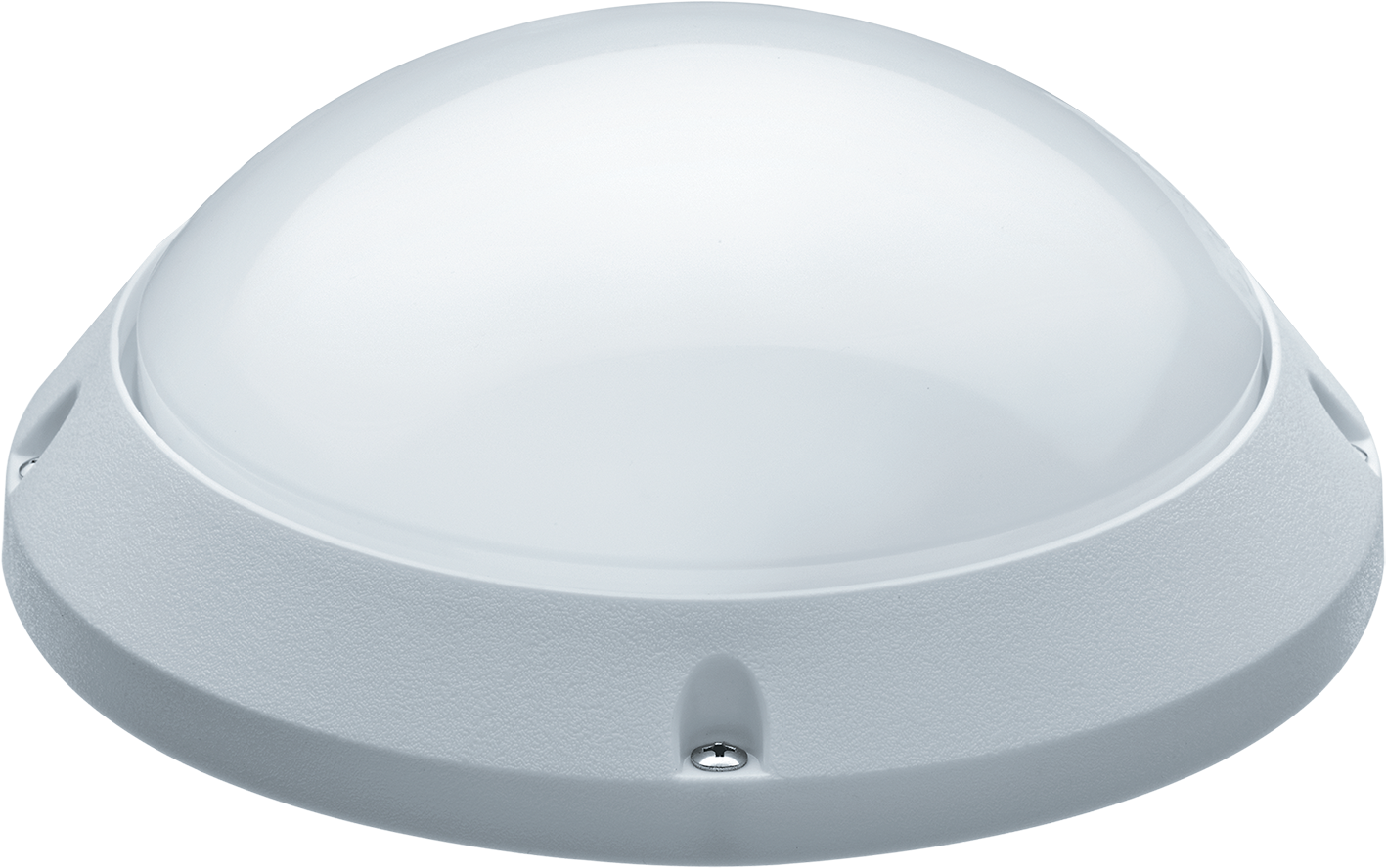 Светильник светодиодный ДБП-12w 4000К 1100 Лм 12/48в IP65 круглый пластиковый белый