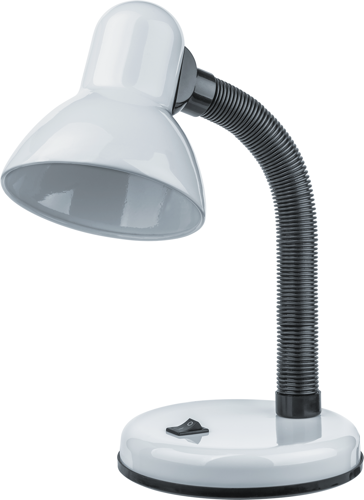 Светильник настольный NDF-D026-60W-WH-E27 на основании белый