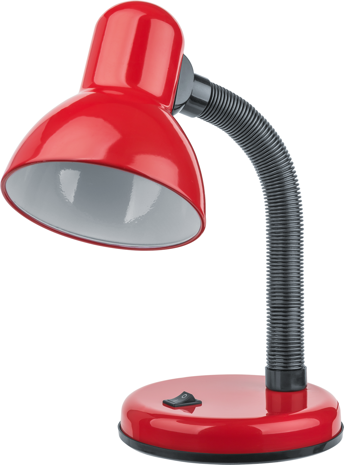 Светильник настольный NDF-D026-60W-R-E27 на основании красный