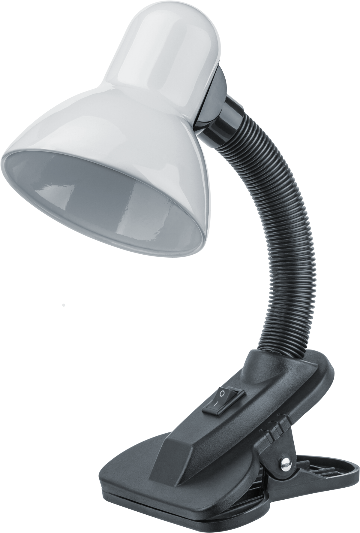 Светильник настольный NDF-C011-60W-WH-E27 на прищепке белый