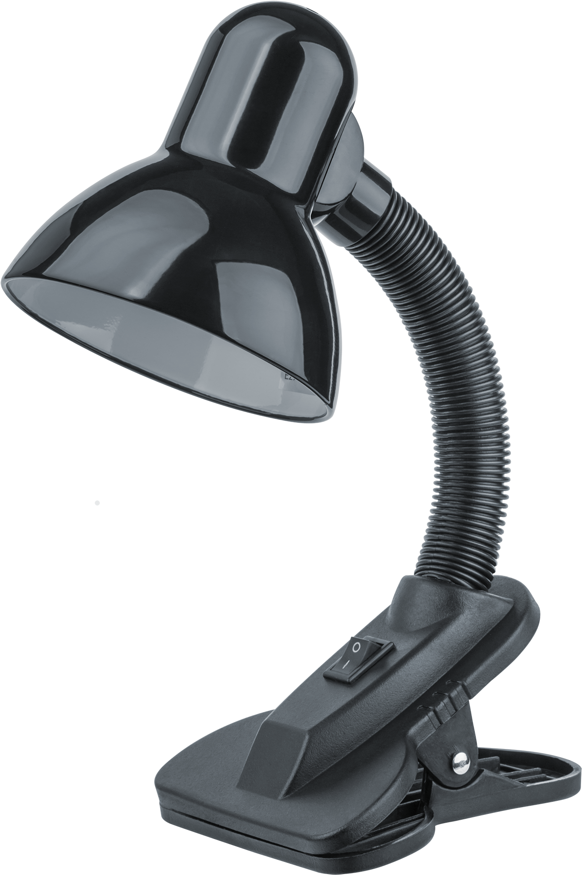 Светильник настольный NDF-C011-60W-BL-E27 на прищепке черный