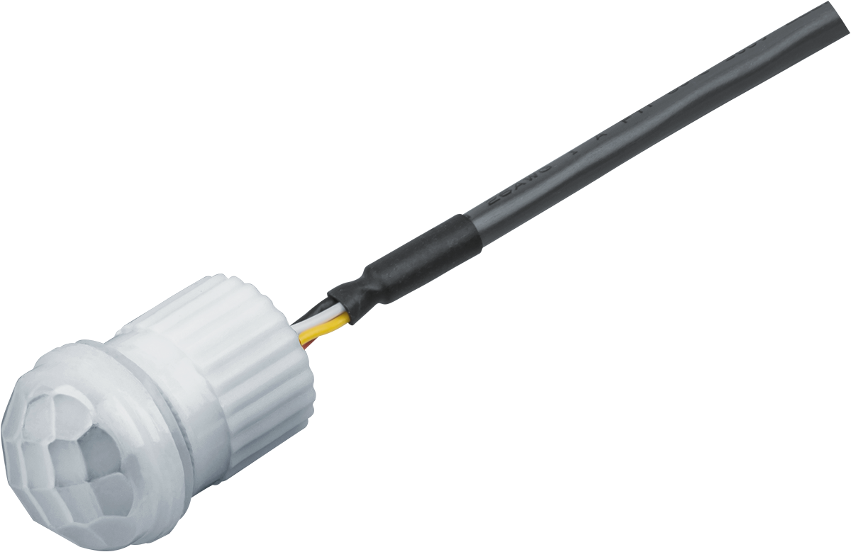 Датчик движения ИК встраиваемый 800w 360 градусов 6м IP65 белый