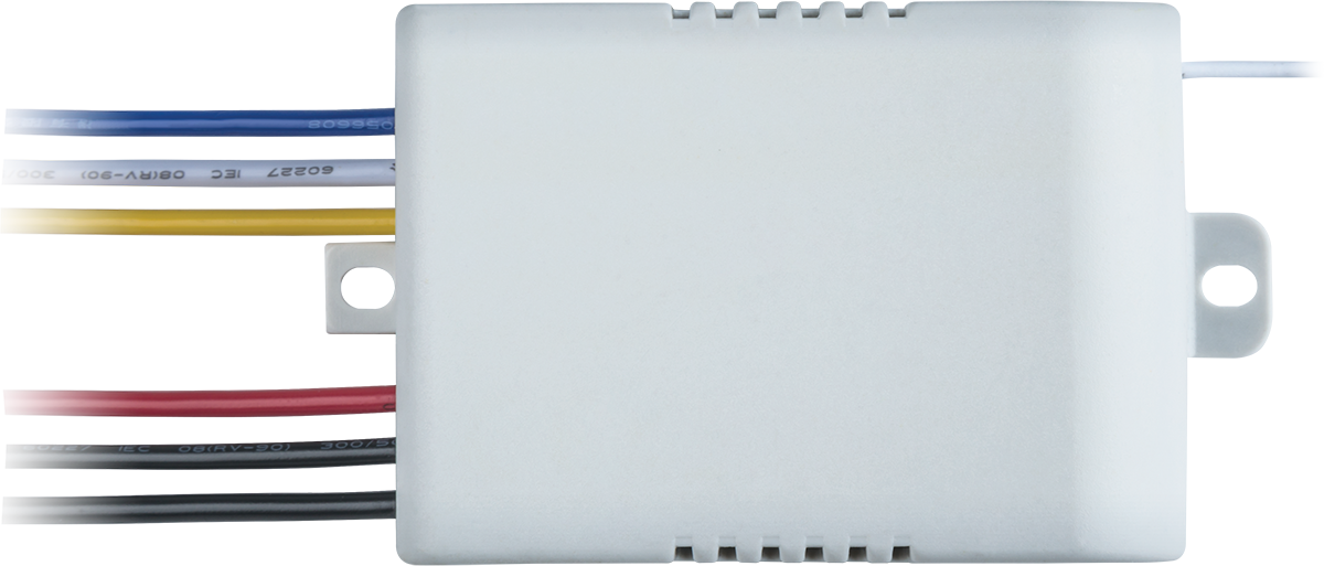 Выключатель дистанционный с пультом, 3 канала, 3х1000 Вт NRC-SW01-1V1-3