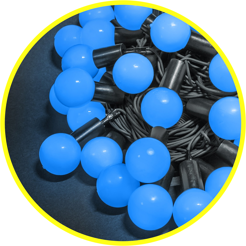 Гирлянда светодиодная новогодняя NGF-B02-70B-10-8m-230-BL-IP44