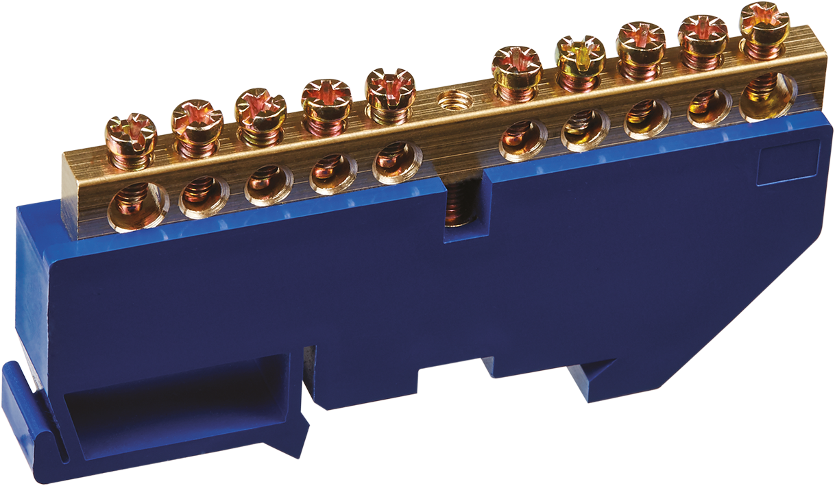 Шина нулевая на DIN-изол NBB-M69-10D/B