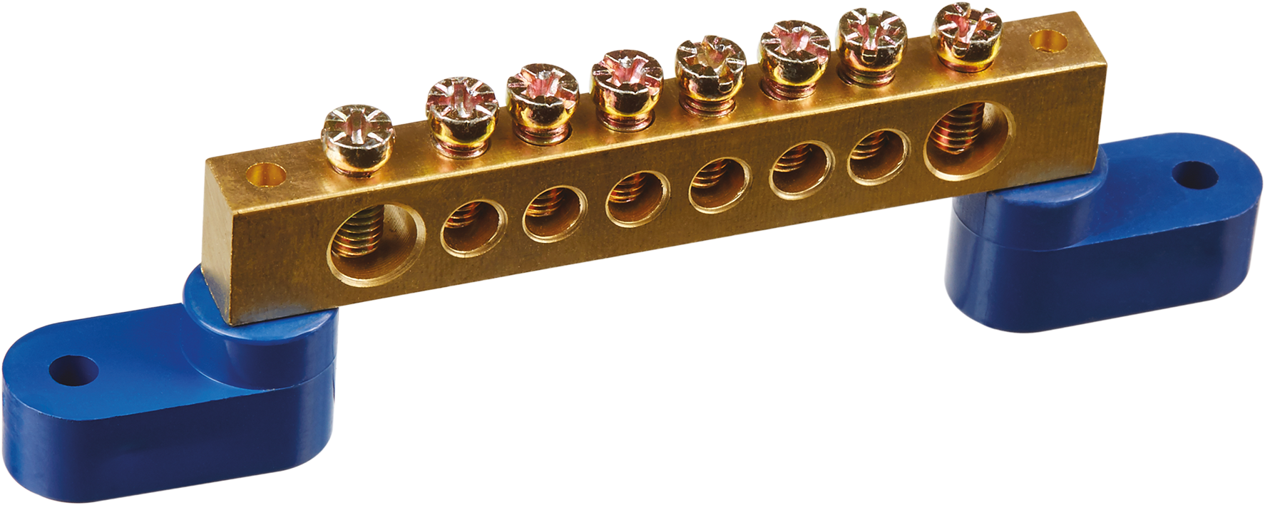 Шина нулевая на двух угловых изол NBB-M812-8C2/B