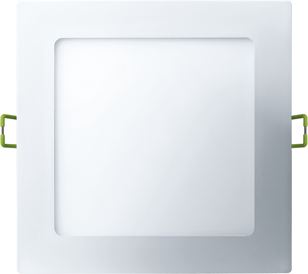 Светильник светодиодный ДВО-12w 4000К 800Лм квадратный slim белый