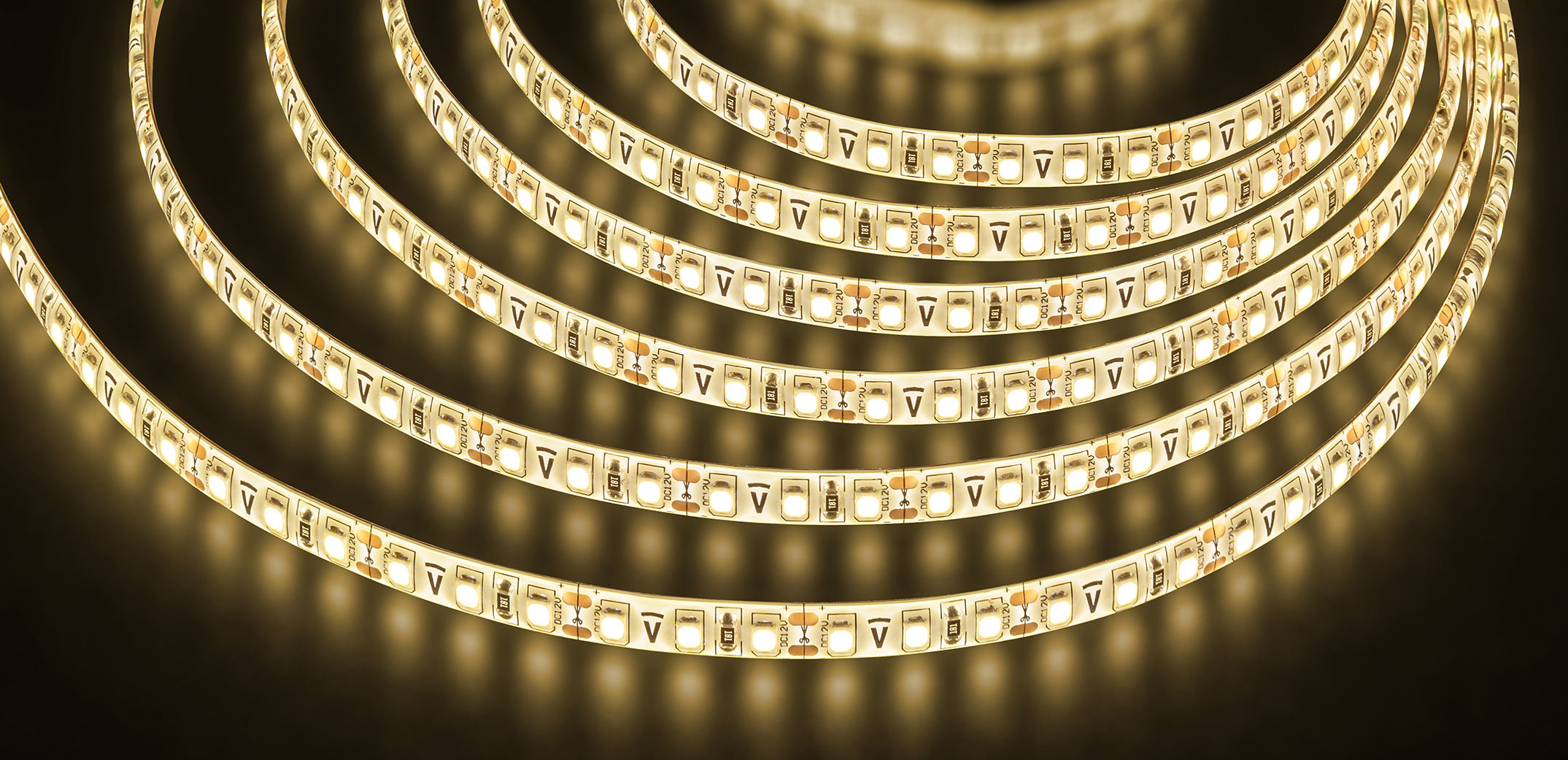 Лента светодиодная 9.6Вт/м 12В 3000К IP65 120LED/м NLS-3528 5м