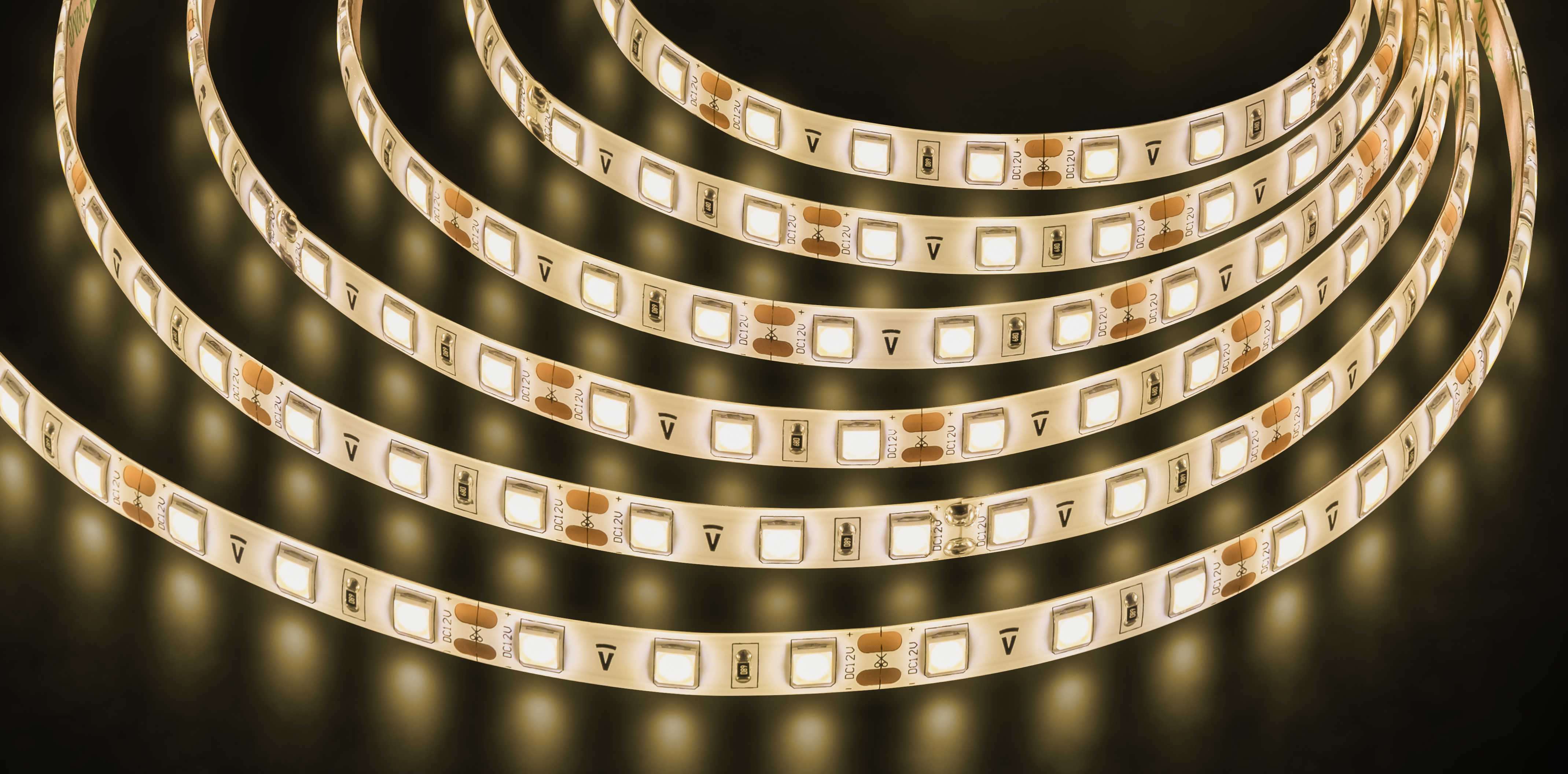 Лента светодиодная 14.4Вт/м 12В 3000К IP65 60LED/м NLS-5050 5м