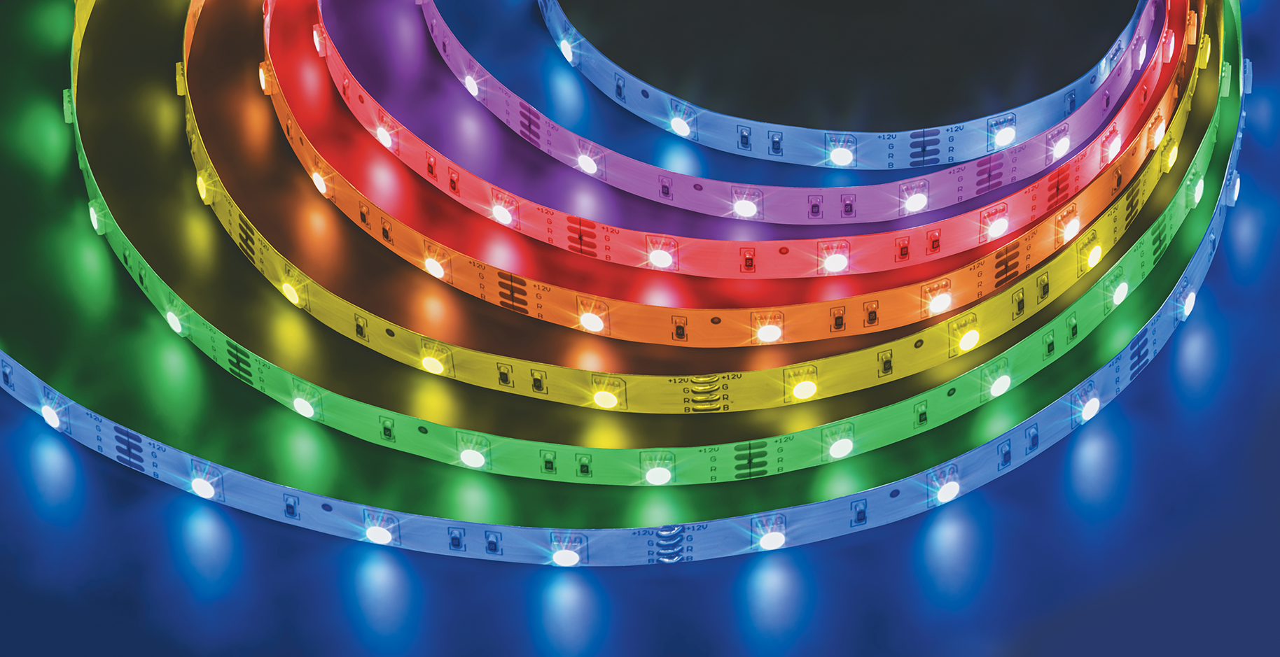 Лента светодиодная 7.2Вт/м 12В RGB IP20 30LED/м NLS-5050 5м