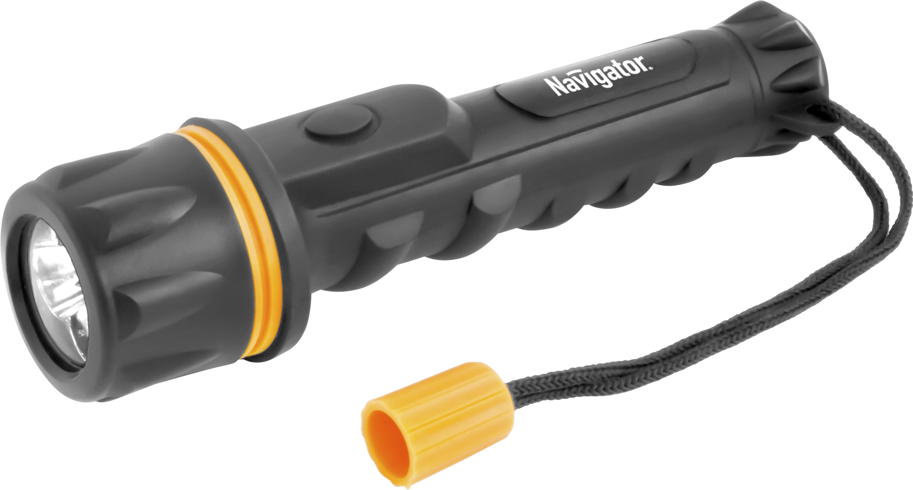 Фонарь светодиодный NPT-R06-2AA 0.5Вт LED 40лм 40м пластик+резина