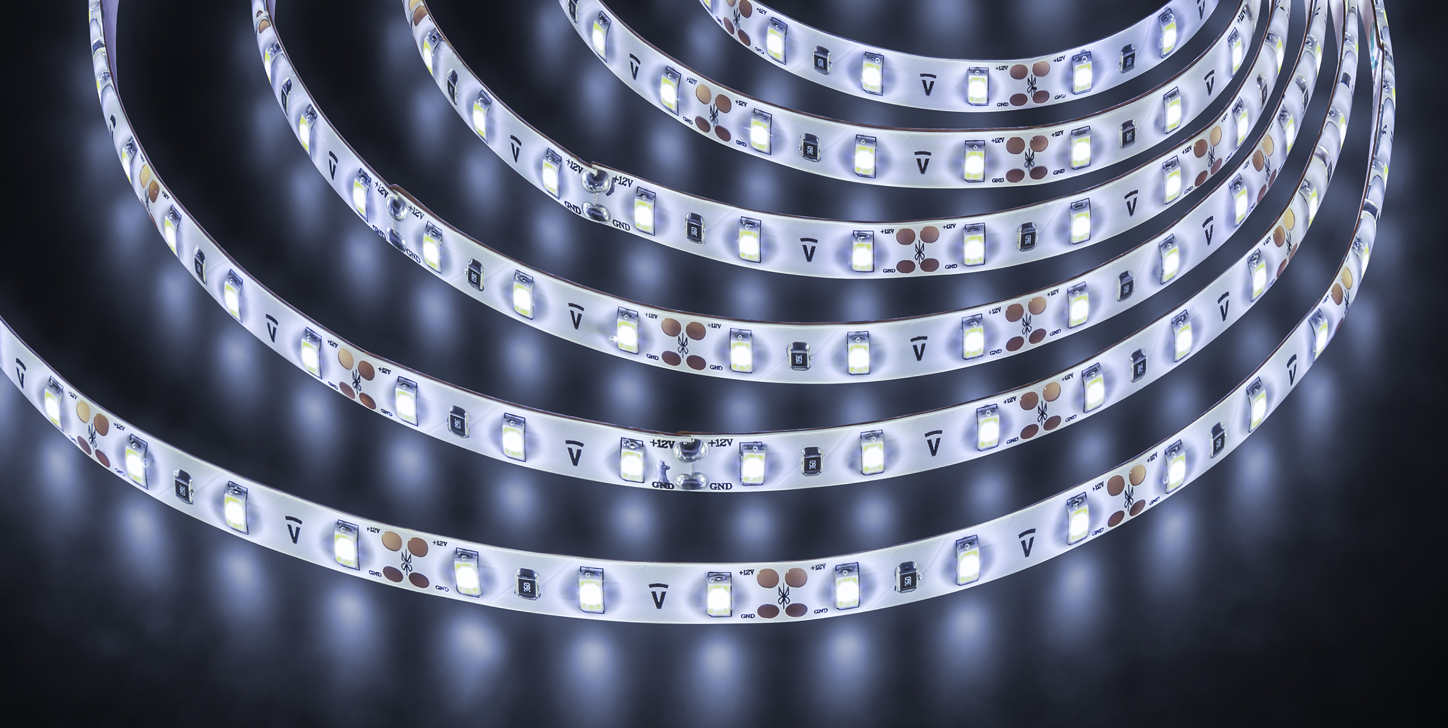 Лента светодиодная 30Вт/м 12В 6000К IP65 60LED/м NLS-5730 5м